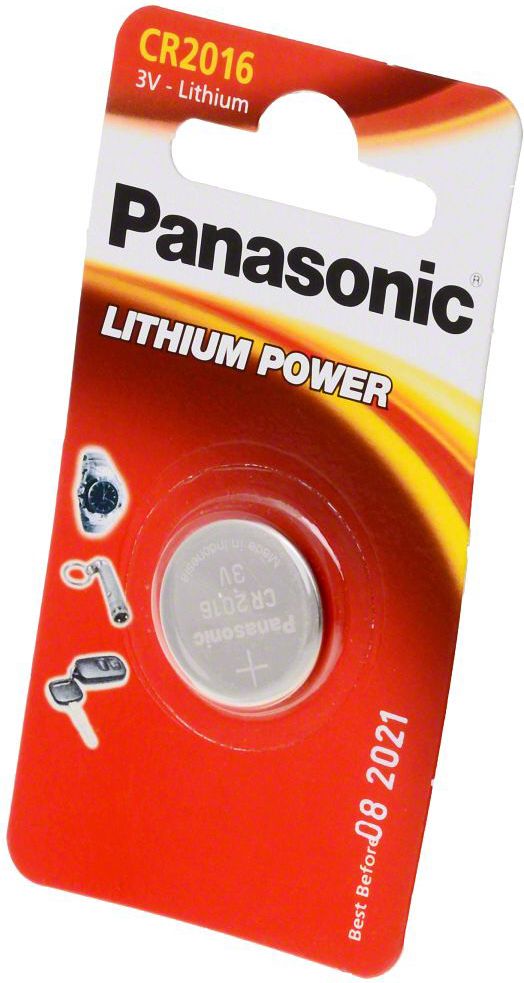 Panasonic  Lithium Power CR2016 90mAh 1