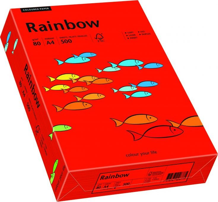 Papyrus Papier ksero Rainbow A4 80g