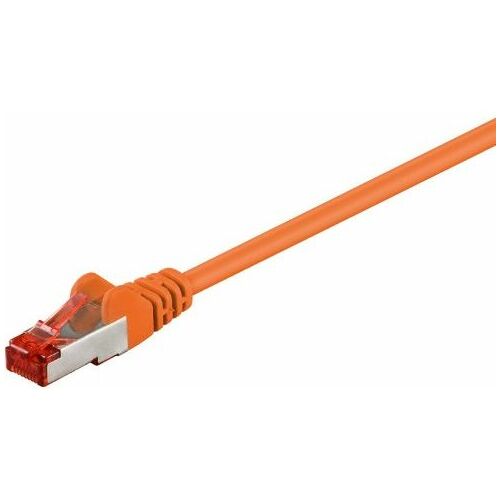Patch-Kabel CAT6 5,0m orange S/FTP