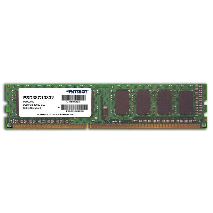 Patriot Memory 8GB PC3-10600 memory module