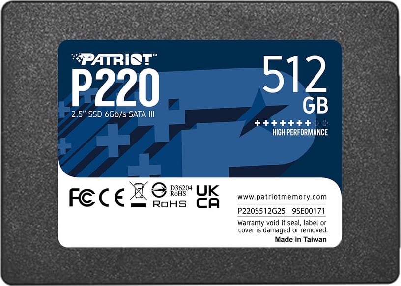 PATRIOT SSD 2.5" 512GB P220