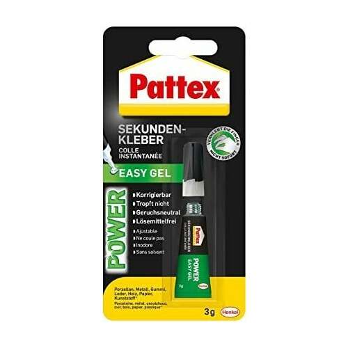 Pattex Sekundenkleber Power Easy Gel, Tube