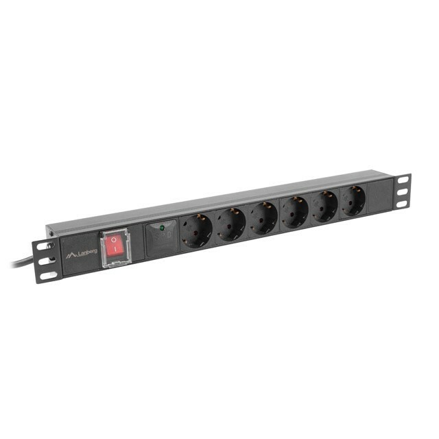Lanberg PDU rack power strip 19