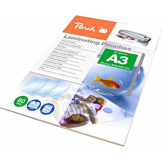 Peach folia laminacyjna A3, 80mic ()
