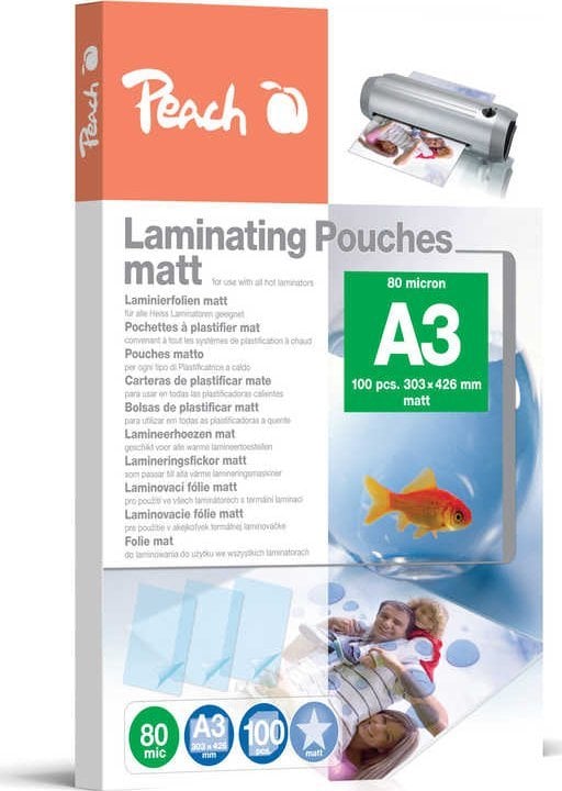 Peach Peach Laminierfolien A3 303x426mm 80mic
