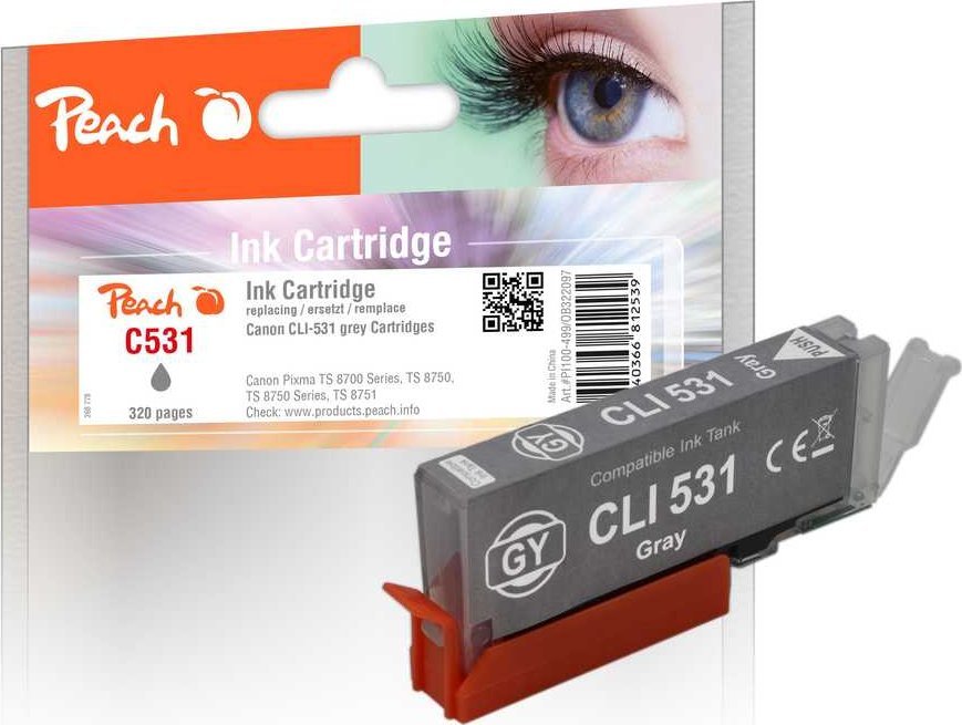 Peach Peach Patrone Canon CLI-531, 6119B001