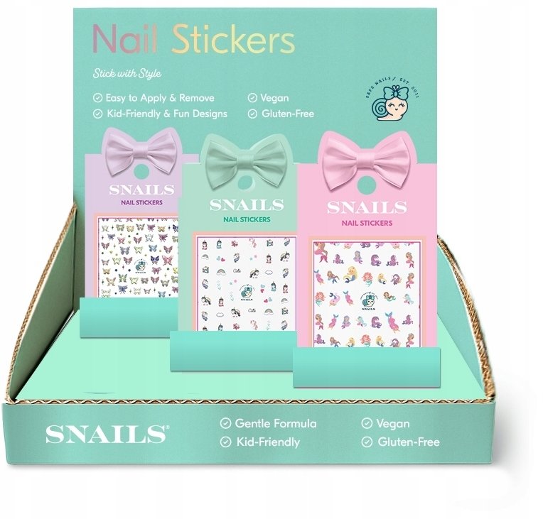 Peggy Sage Nail Sticker Display Box