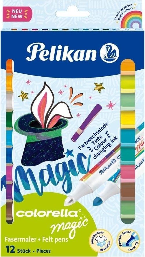 PELIKAN Flamastry Colorella Magic C411 12