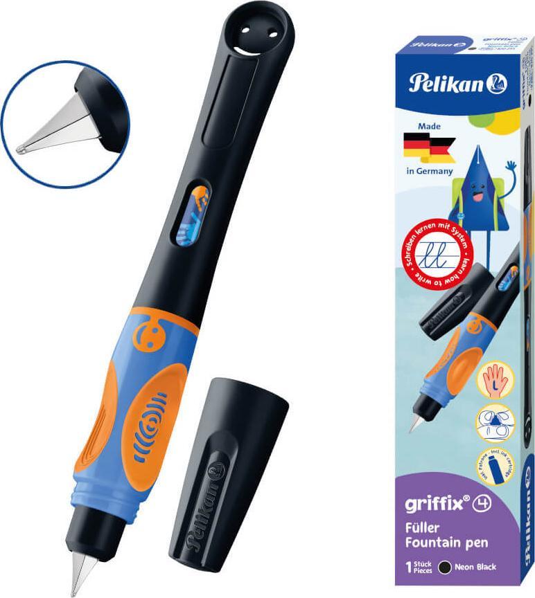 PELIKAN Pióro wieczne Griffix Neon Black