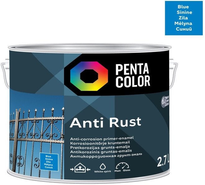 Pentacolor ANTICOR PAINT ANTI-RUST BLUE 2