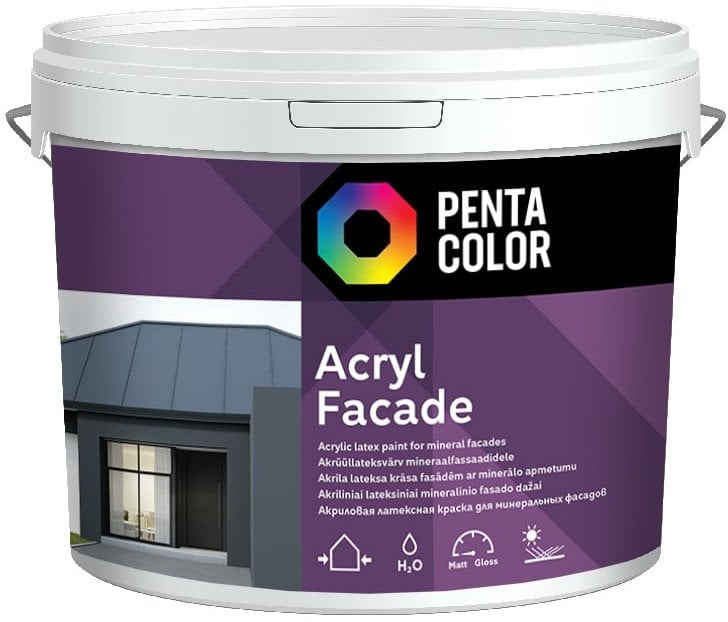Pentacolor FACADE PAINT PENTACOLOR ACRYL FASAD