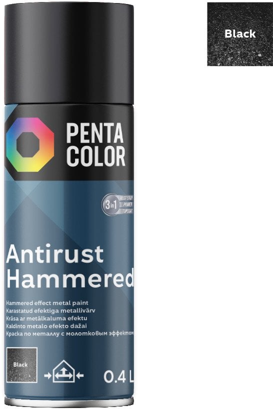 Pentacolor SPRAYPAINT PENTA ANTIRUST HAMM BLK