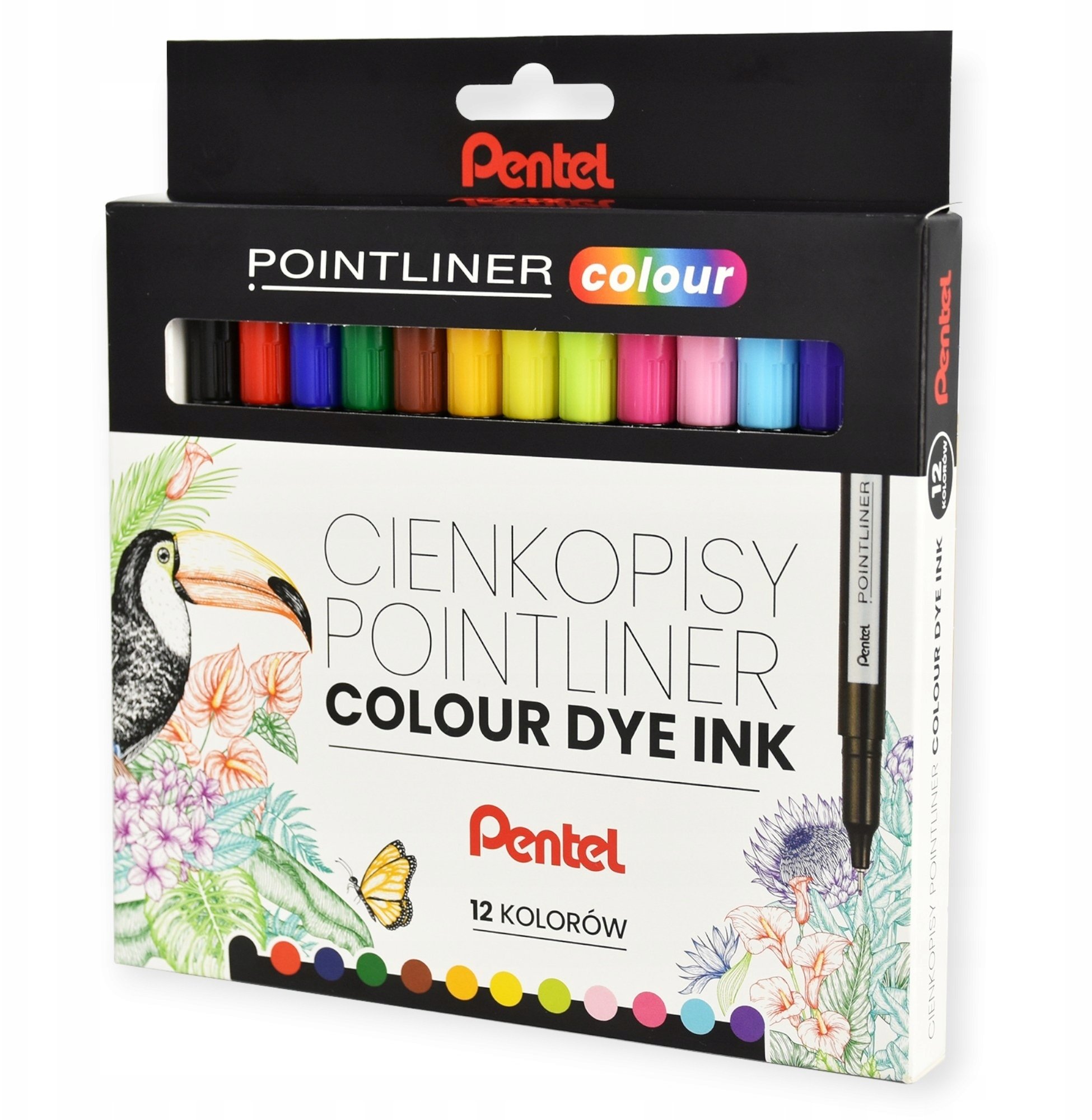 Pentel Cienkopisy Pentel Liner Colour S40