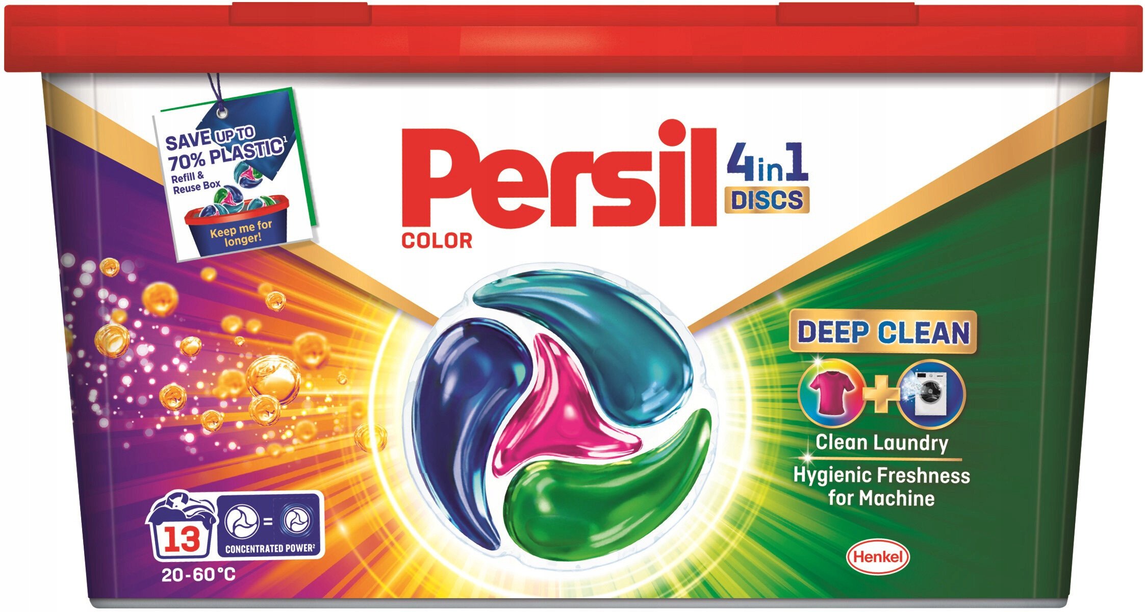 Persil Discs Color Kapsułki   tkanin 4w1