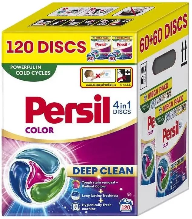 Persil Discs Color Laundry Capsules 120W