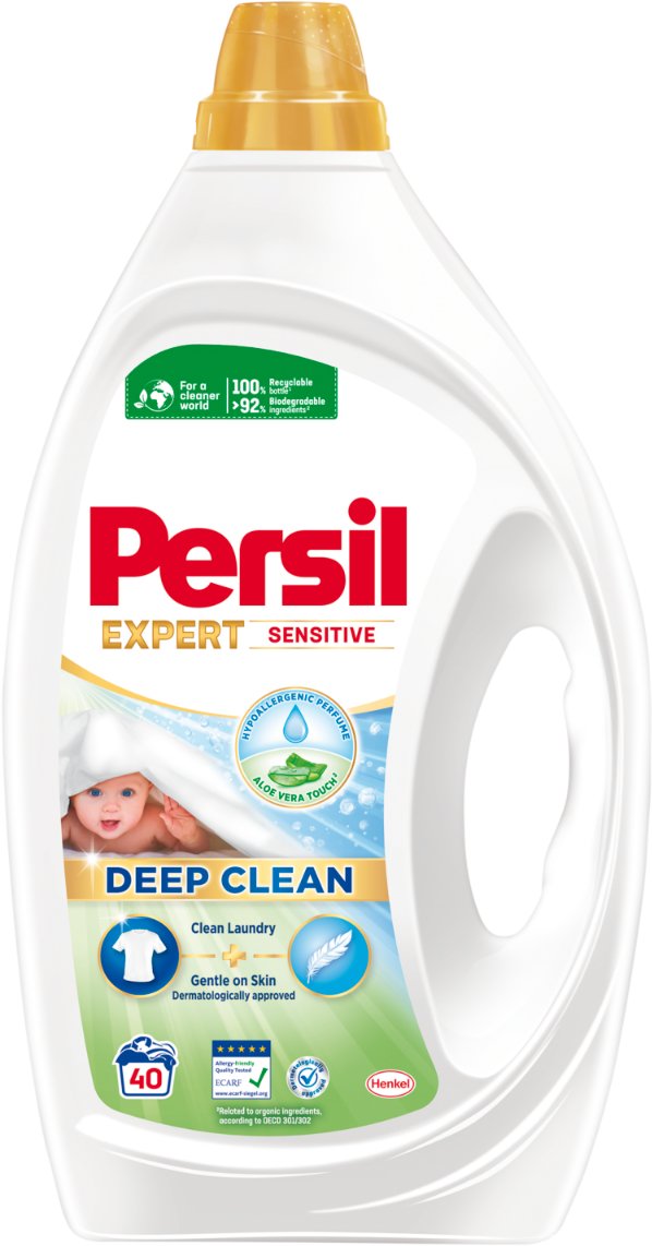 Persil GEL WASHING PERSIL SENSITIVE 40SK
