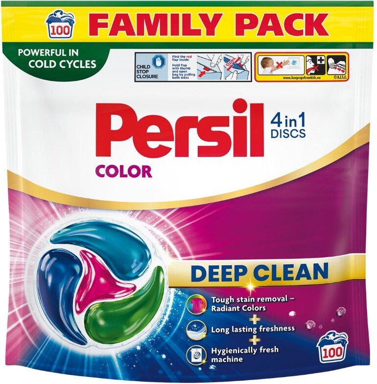 Persil Kapsułki  Discs Color 100 |