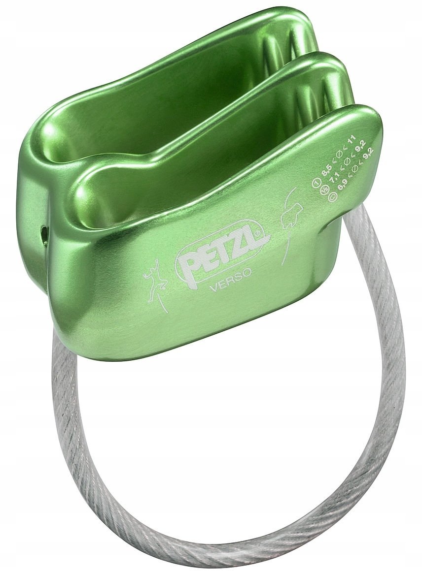 Petzl Asekuracji Verso Green (D019AA01) |