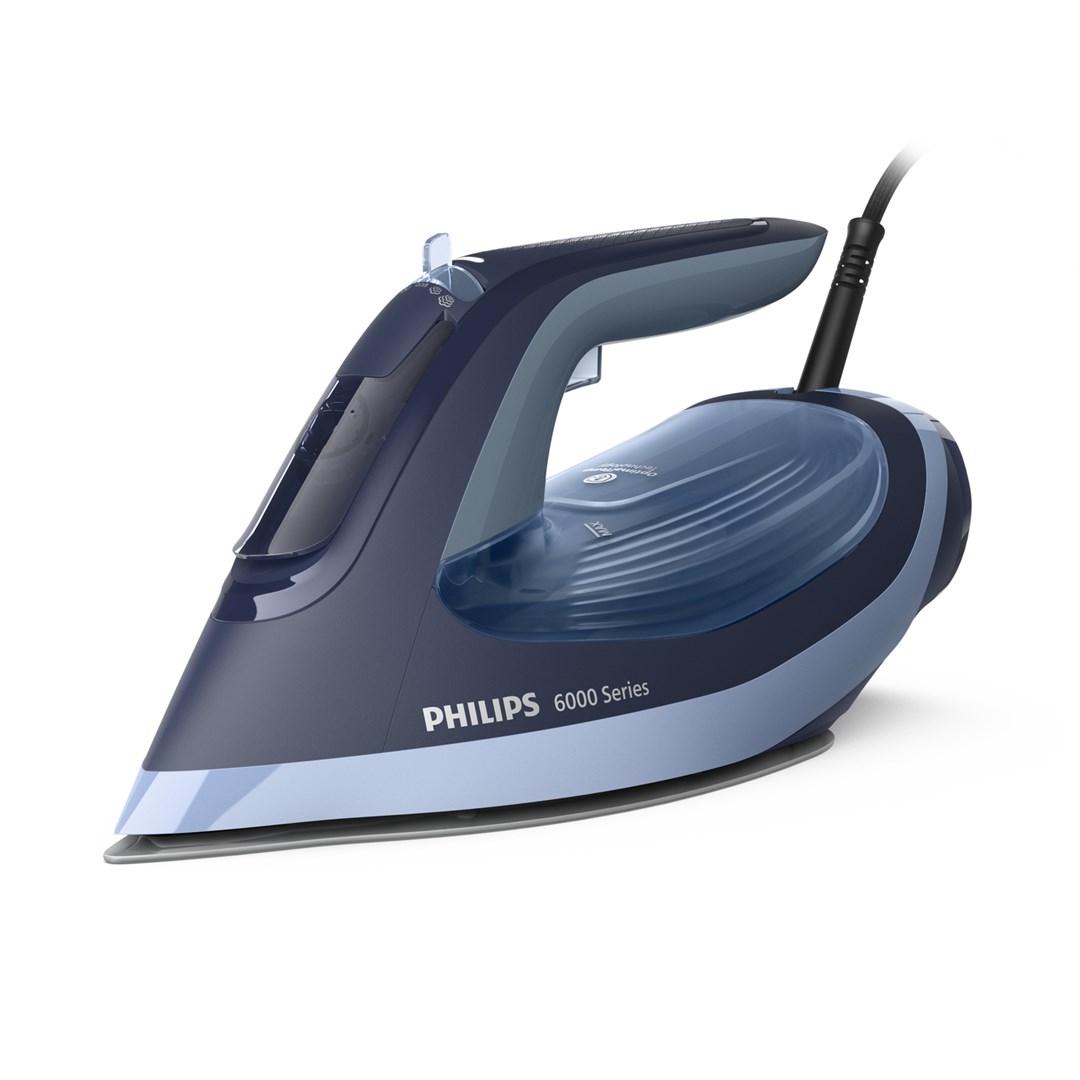 PHILIPS 6000 sērijas Tvaika gludekgaiši zila/pelēka
