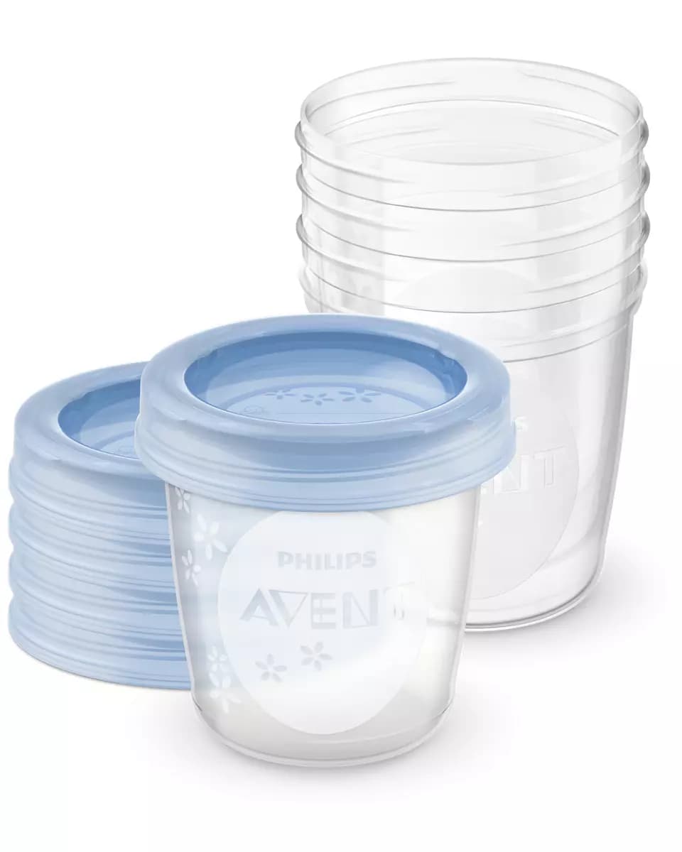 Philips Avent traukivāciņiem krūts piena/ēdiena uzglabāšanai