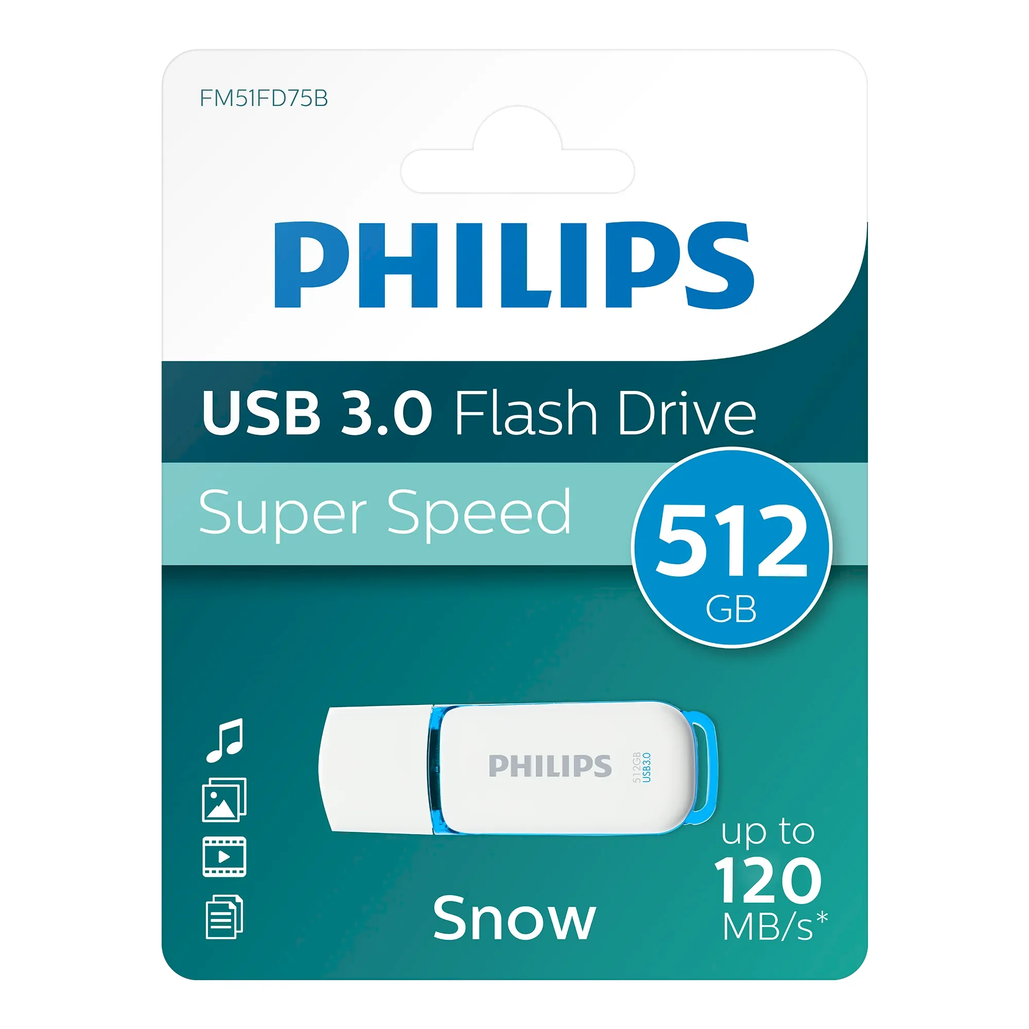 Pendrive Philips Snow Edition Spring Green