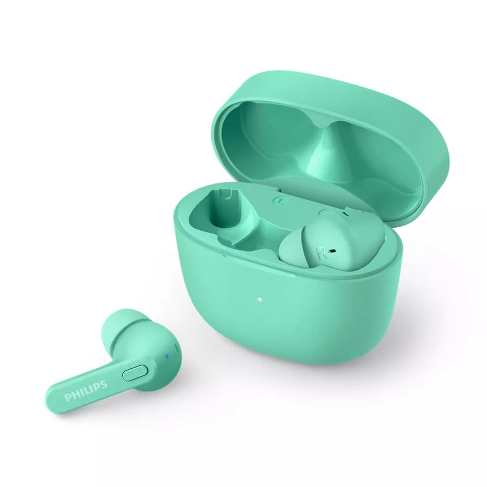 PHILIPS in-ear true bezvadu austiņasportatīvo uzlādes
