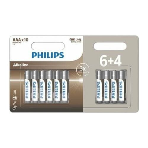 Philips Philips LR03A10BP/10, Single-use battery, AAA
