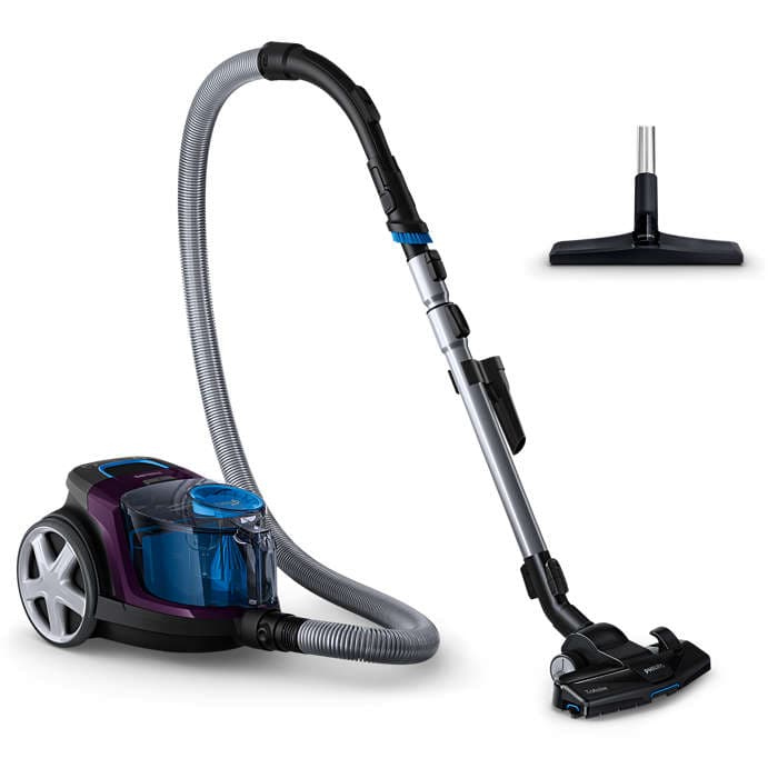 PHILIPS PowerPro Compact bezmaisu putekļsūcējs, 650