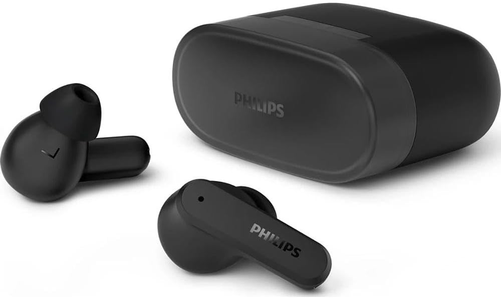PHILIPS bezvadu austiņas, melnas TAT2000BK/00 |
