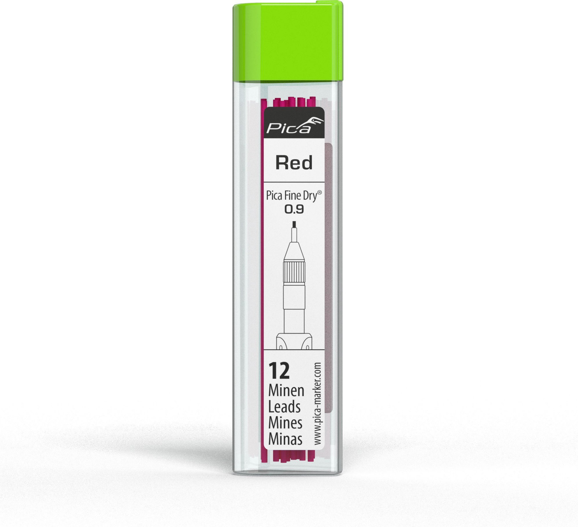 Pica-Marker Pica Fine-Dry Refills red |