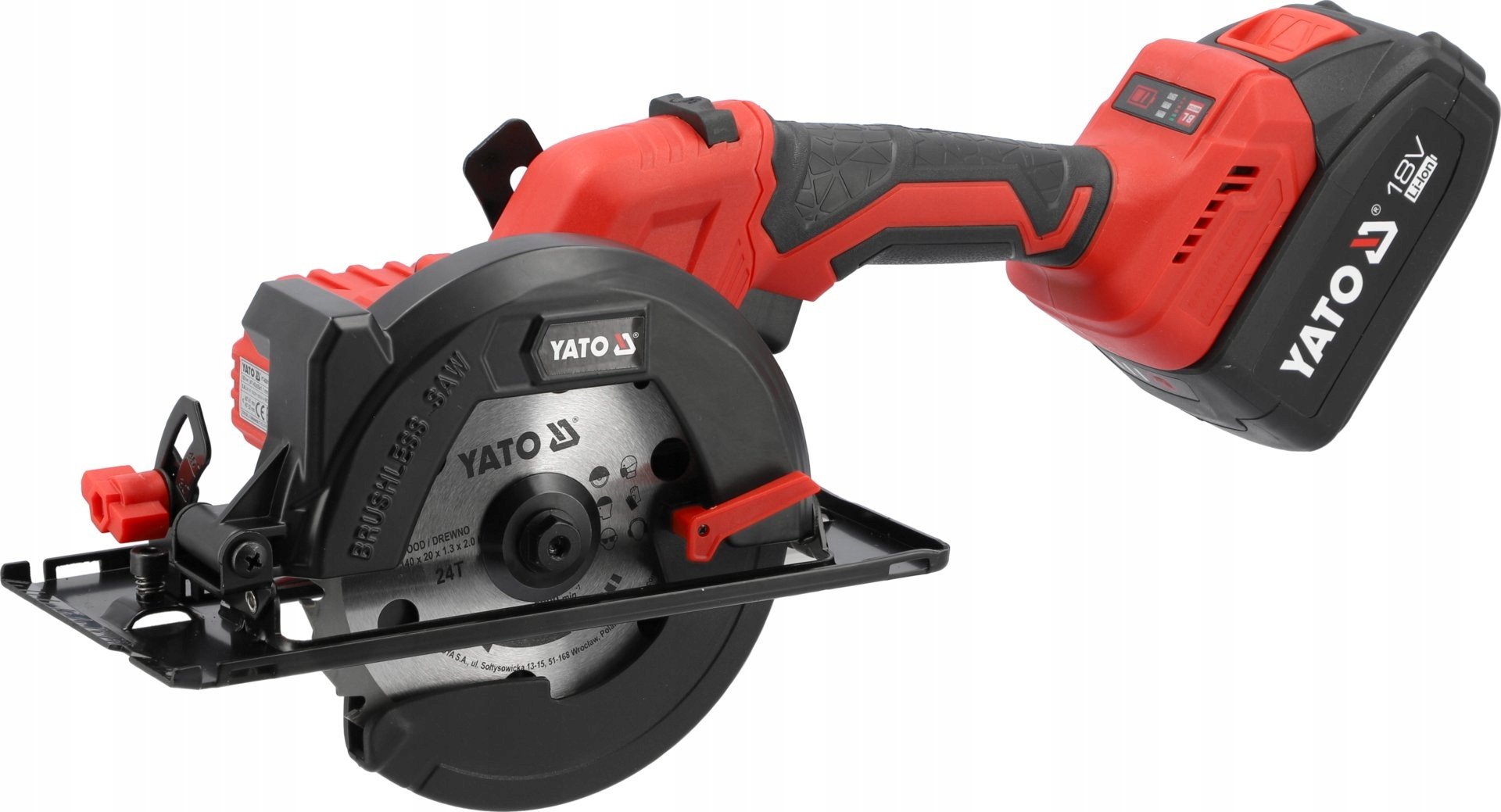 Yato YATO 18V 140mm 2x4,0Ah
