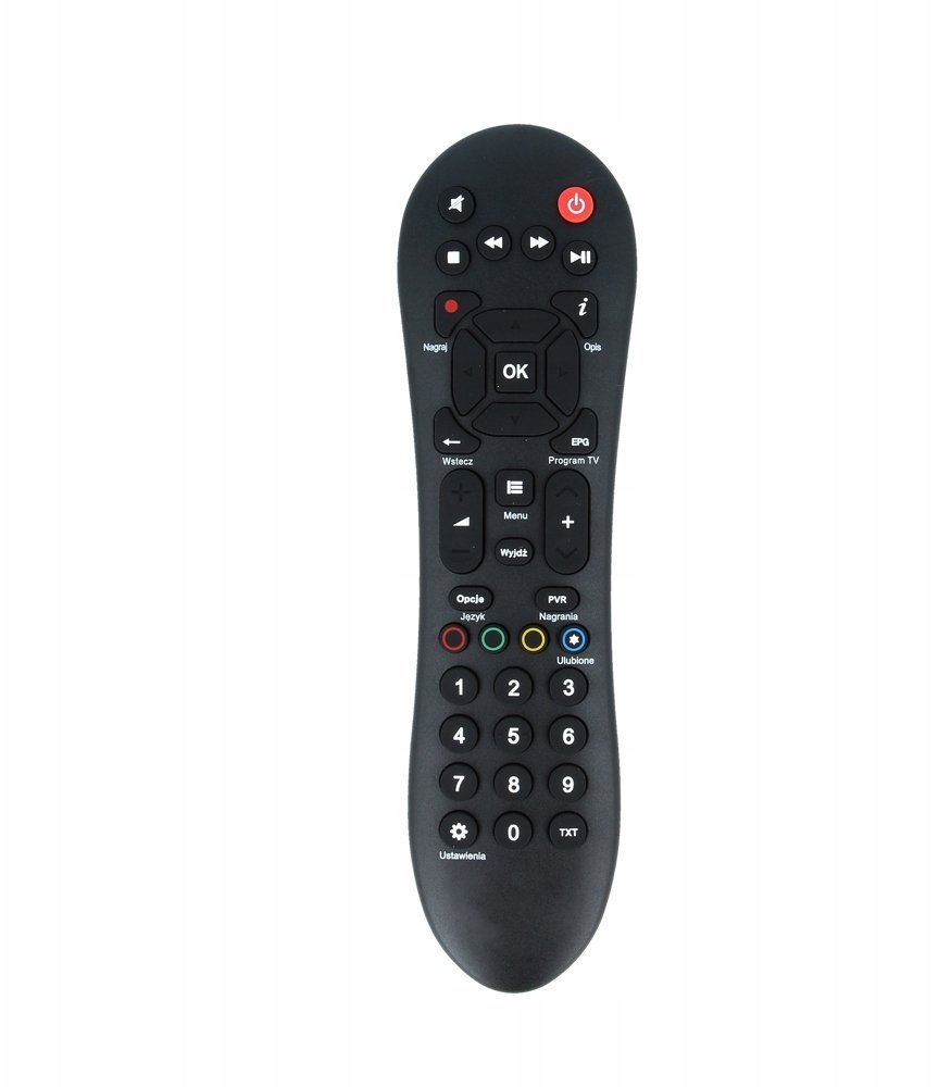 Pilot RTV  dekodera POLSAT EVOBOX no