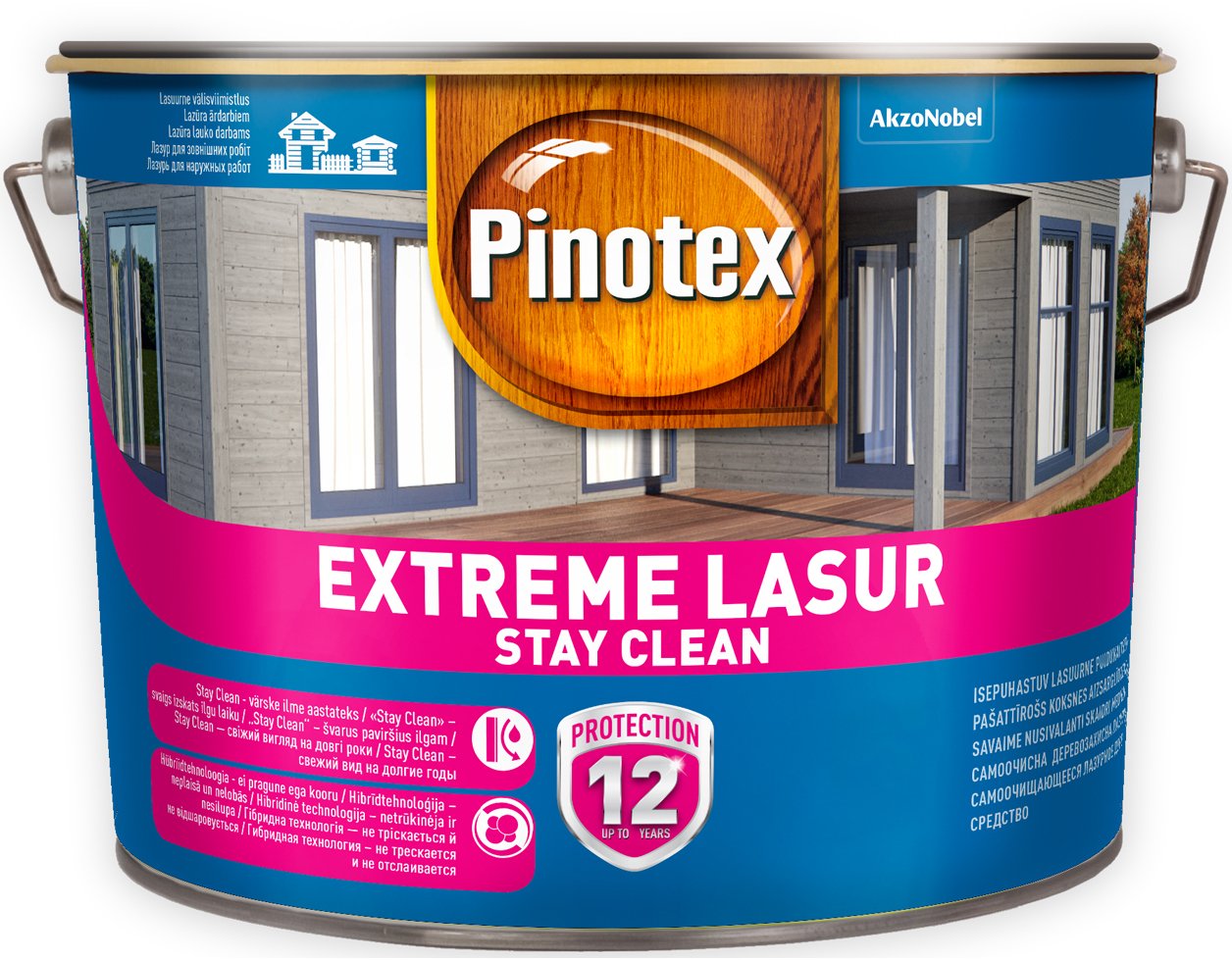 Pinotex PINOTEX EXTREME LASUR TEAK 10L