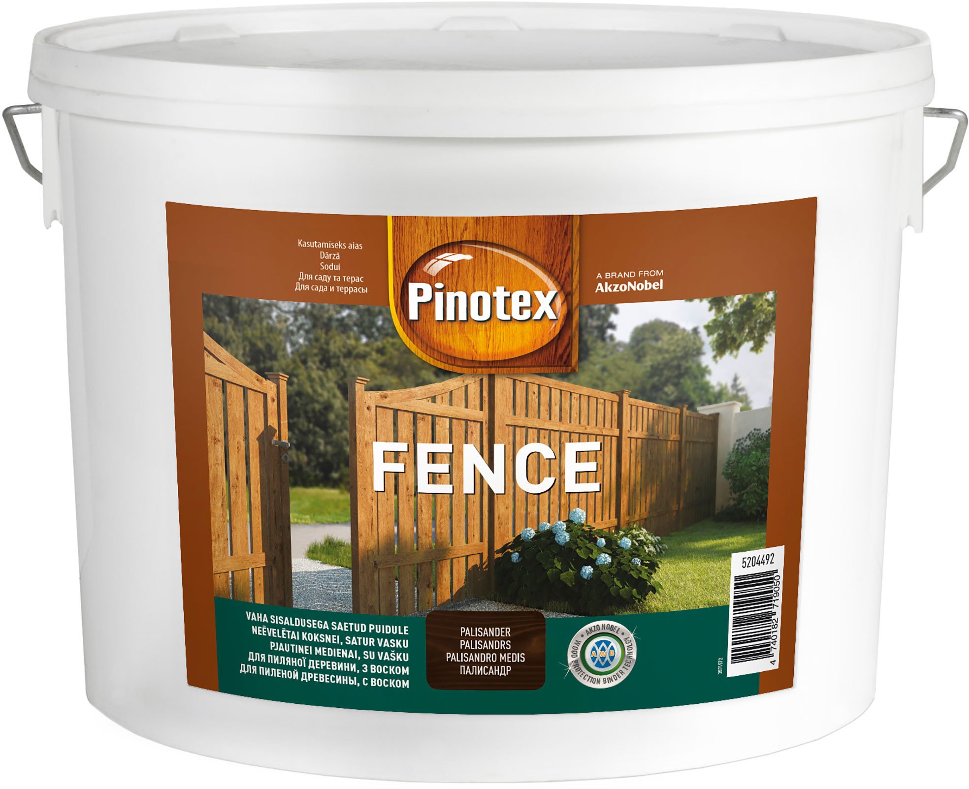 Pinotex PINOTEX FENCE PALISANDER 10L |