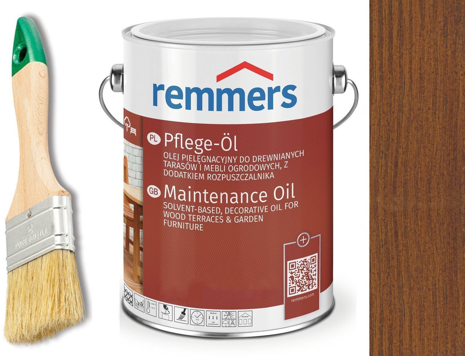 Pinotex TERRACE OIL PFLEGE WALLNUT 0