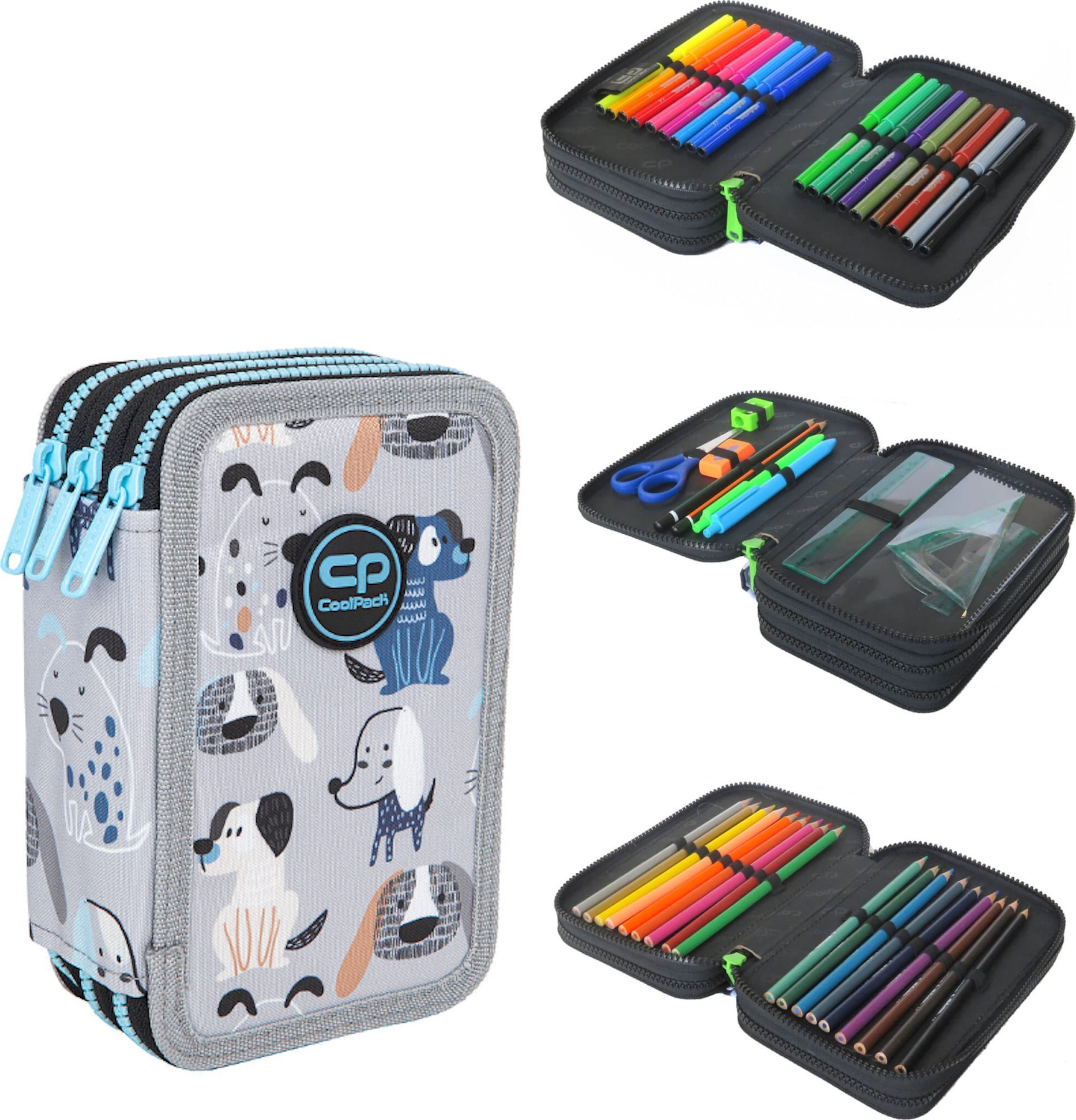 Coolpack Coolpack piórnik jumper 3 doggy