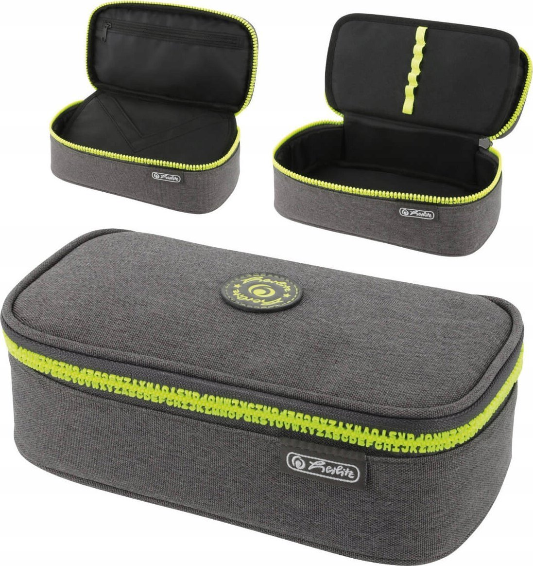 Herlitz Herlitz Faulenzer beatBox ABC Grey/Yellow
