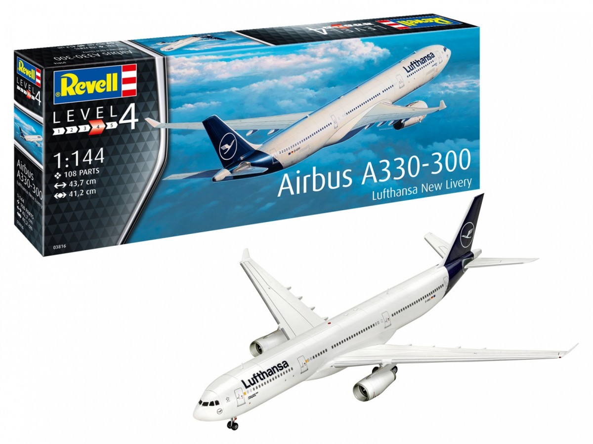 Revell Plastic model Airplane Airbus A330-300