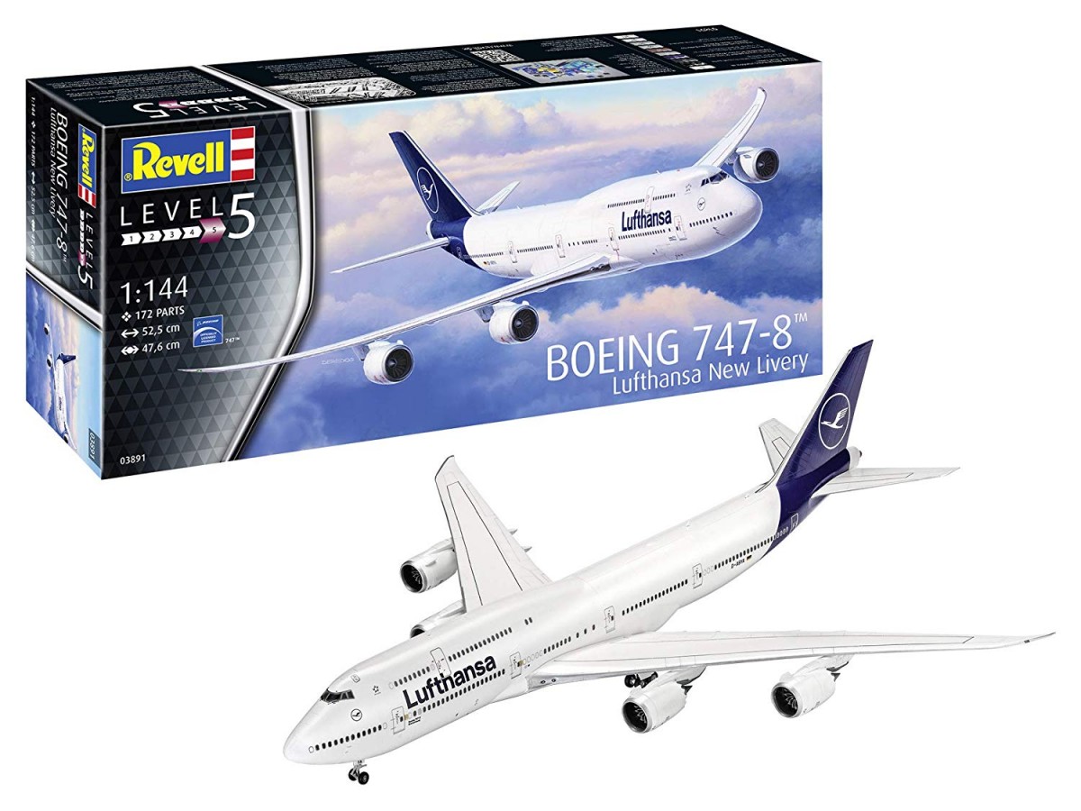 Revell Model  Boeing 747-8 Lufthansa |