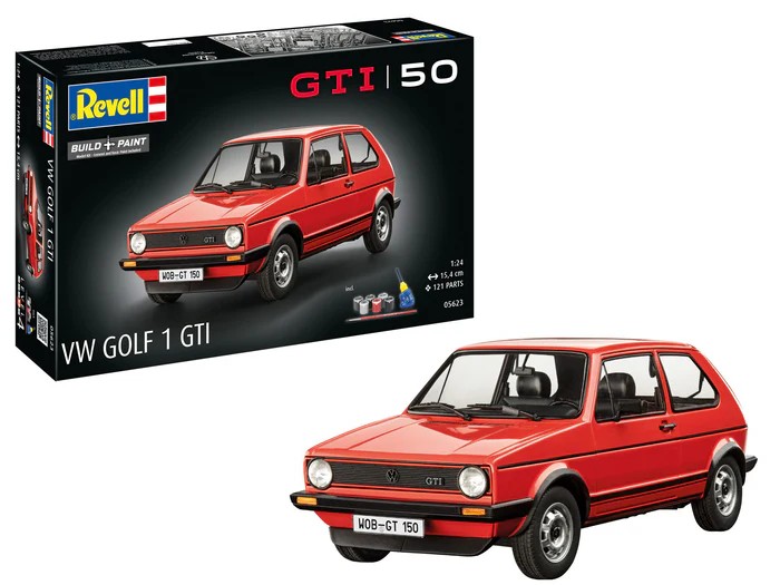 Revell Model   vw golf1 gti 50