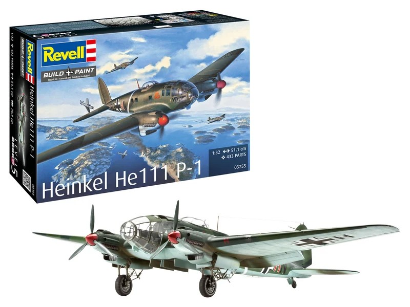 Revell  1/32 /03755/ Heinkel He 111p-1