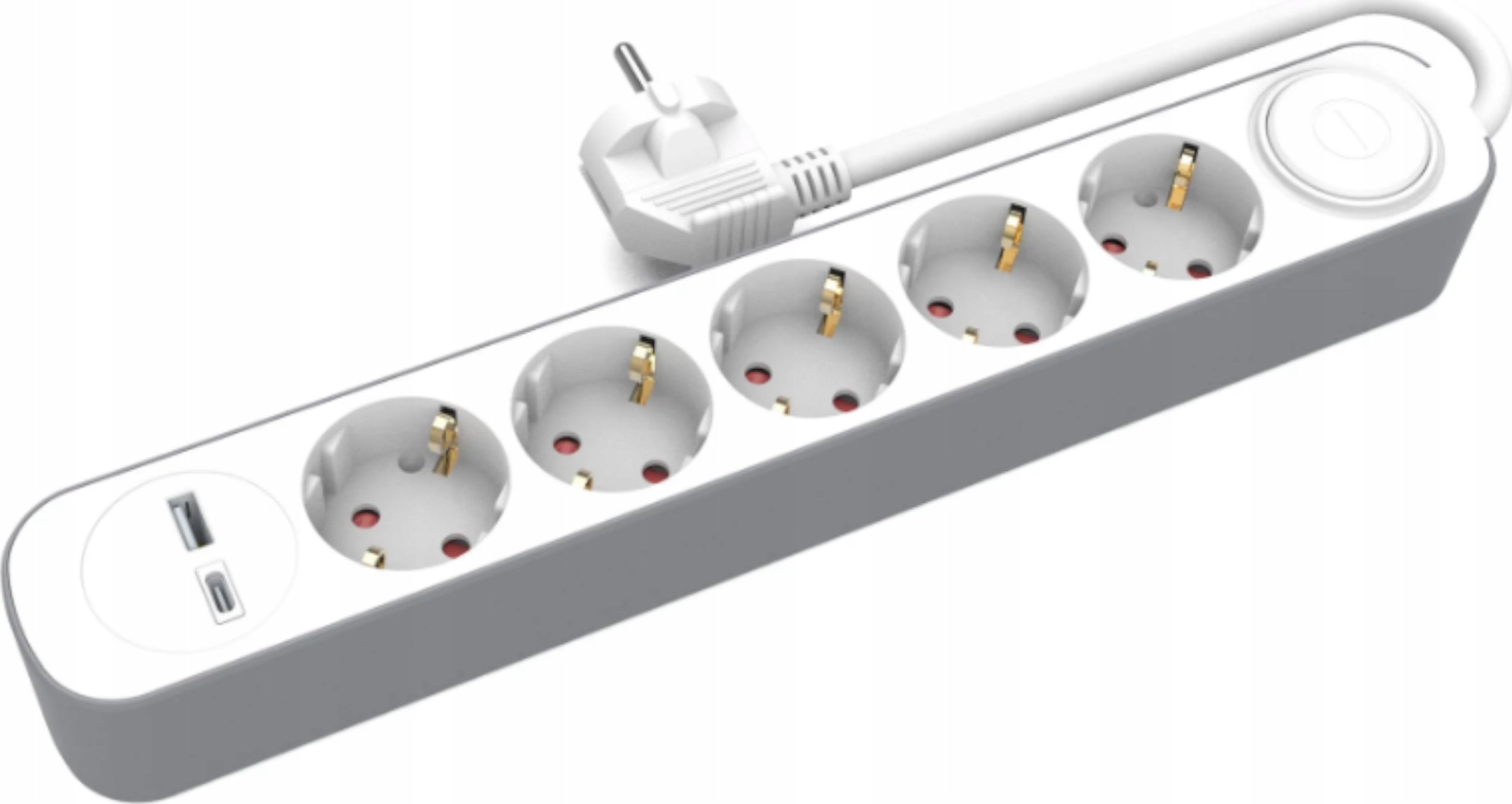 Plastrol HOME EXTENSION CORD 5x SOCKETS