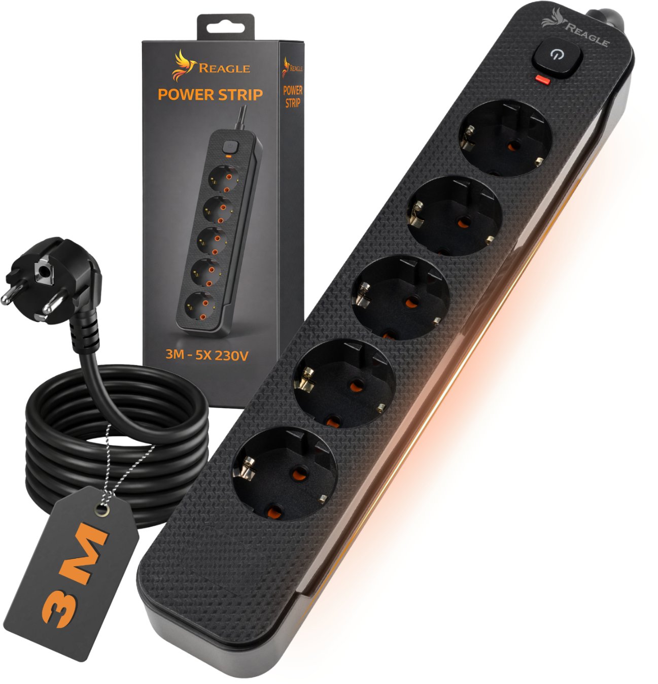 Plastrol   zasilająca sieciowa 3M 5  230V