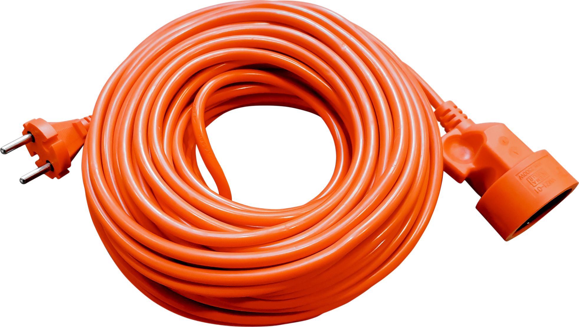 Plastrol przedłużacz  10m 2x1mm2 10A 2500W