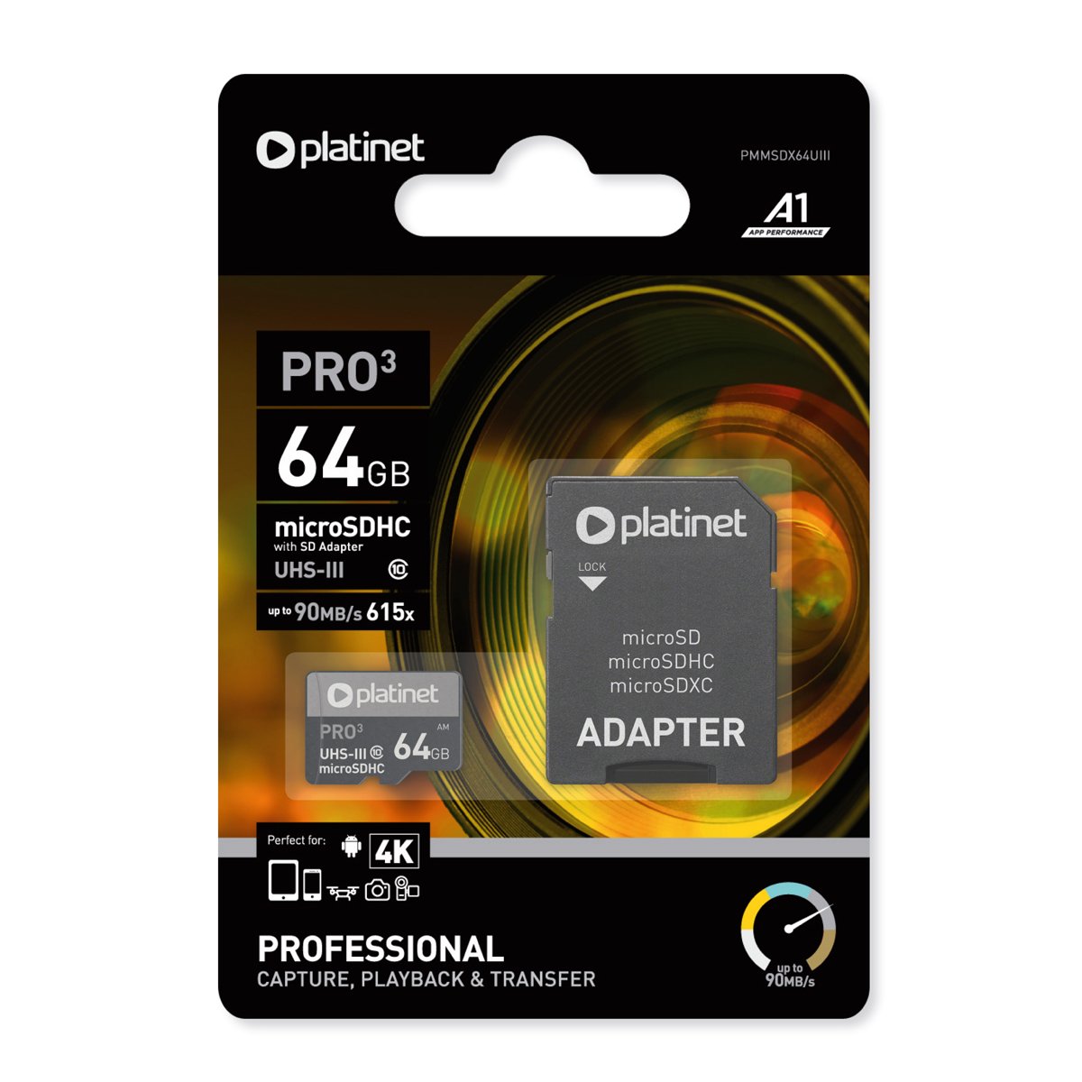 Karta Platinet Pro MicroSDXC 64 GB