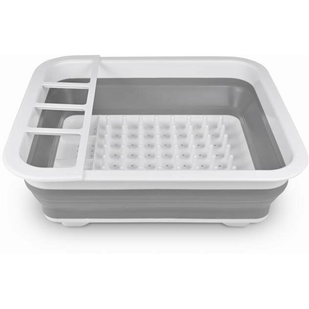 PLATINET SILICONE FOLDABLE CAMPING DISH RACK