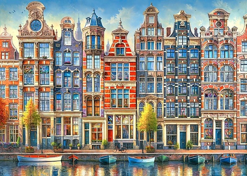 Platon *****Puzzle 1000 Cherrypazzi Amsterdam 31490