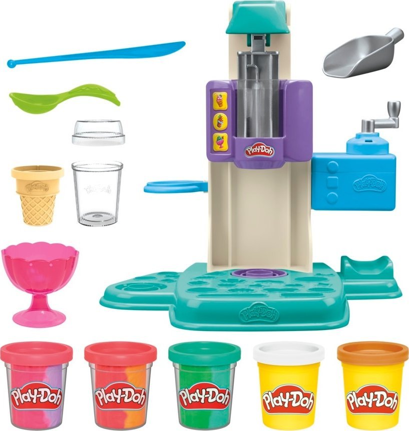 Play-Doh PLAY-DOH playset rainbow swirl ice