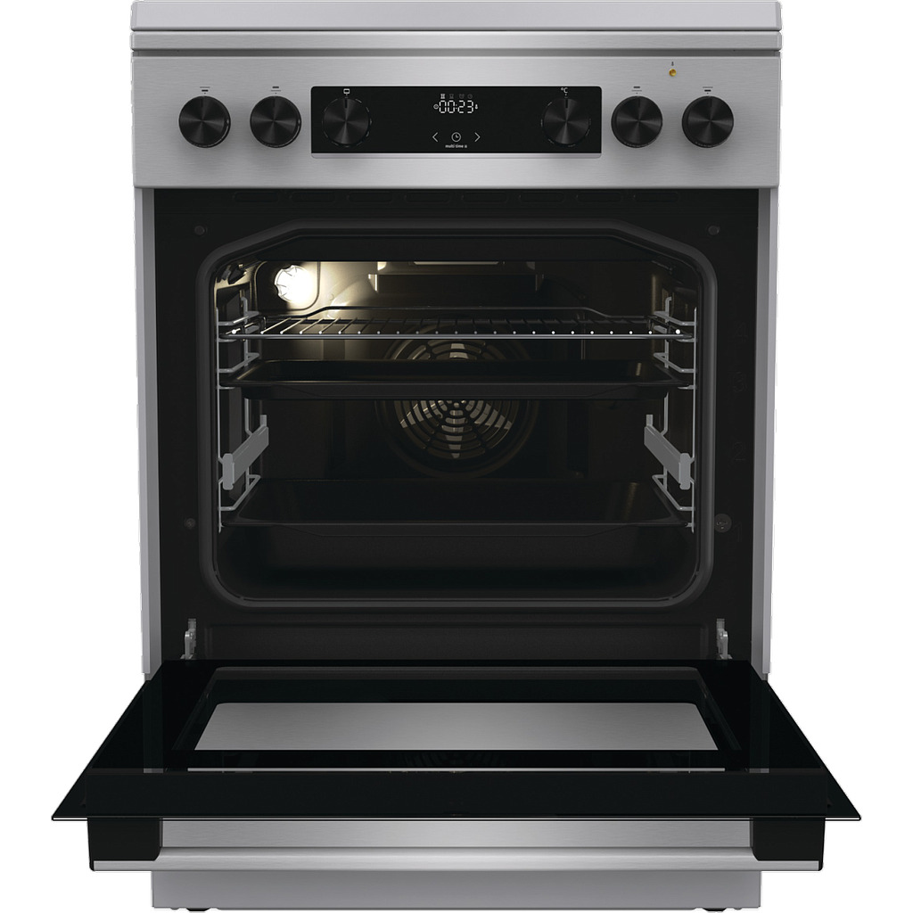 Gorenje GKS6C71XF Freestanding cooker with oven