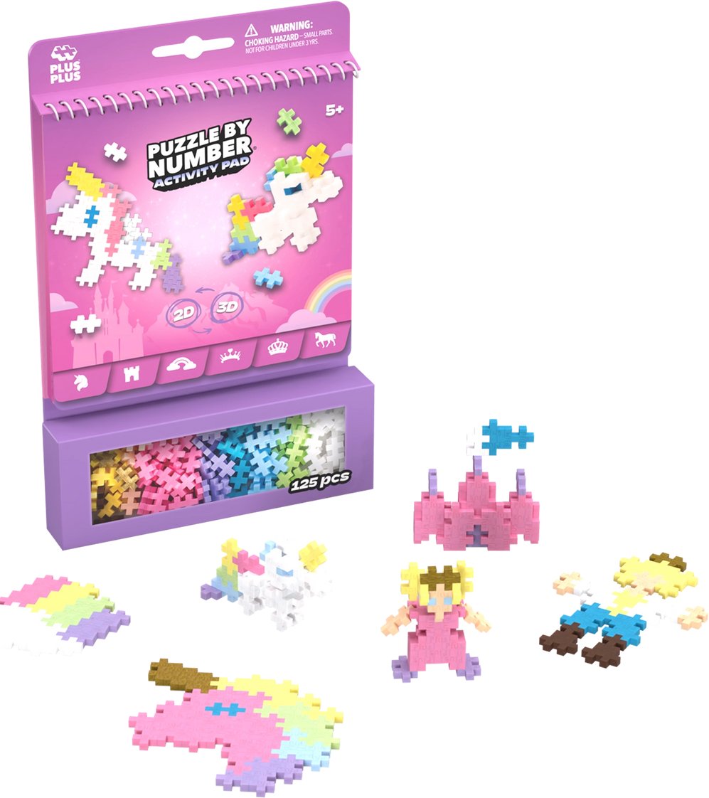 Plus Plus PLUS-PLUS PUZZLE BY NUMBER